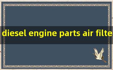 diesel engine parts air filter supplier